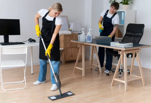Nettoyage de bureau professionnel à Hagetaubin